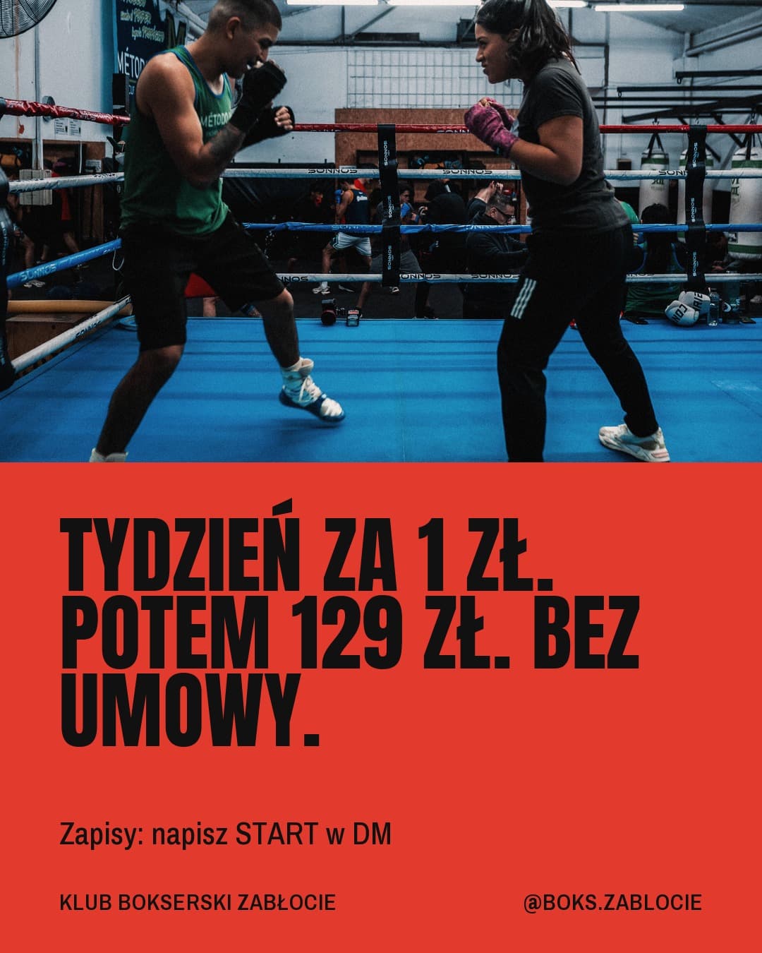 Afisz, oferta: Tydzień za 1 zł. Potem 129 zł. Bez umowy.