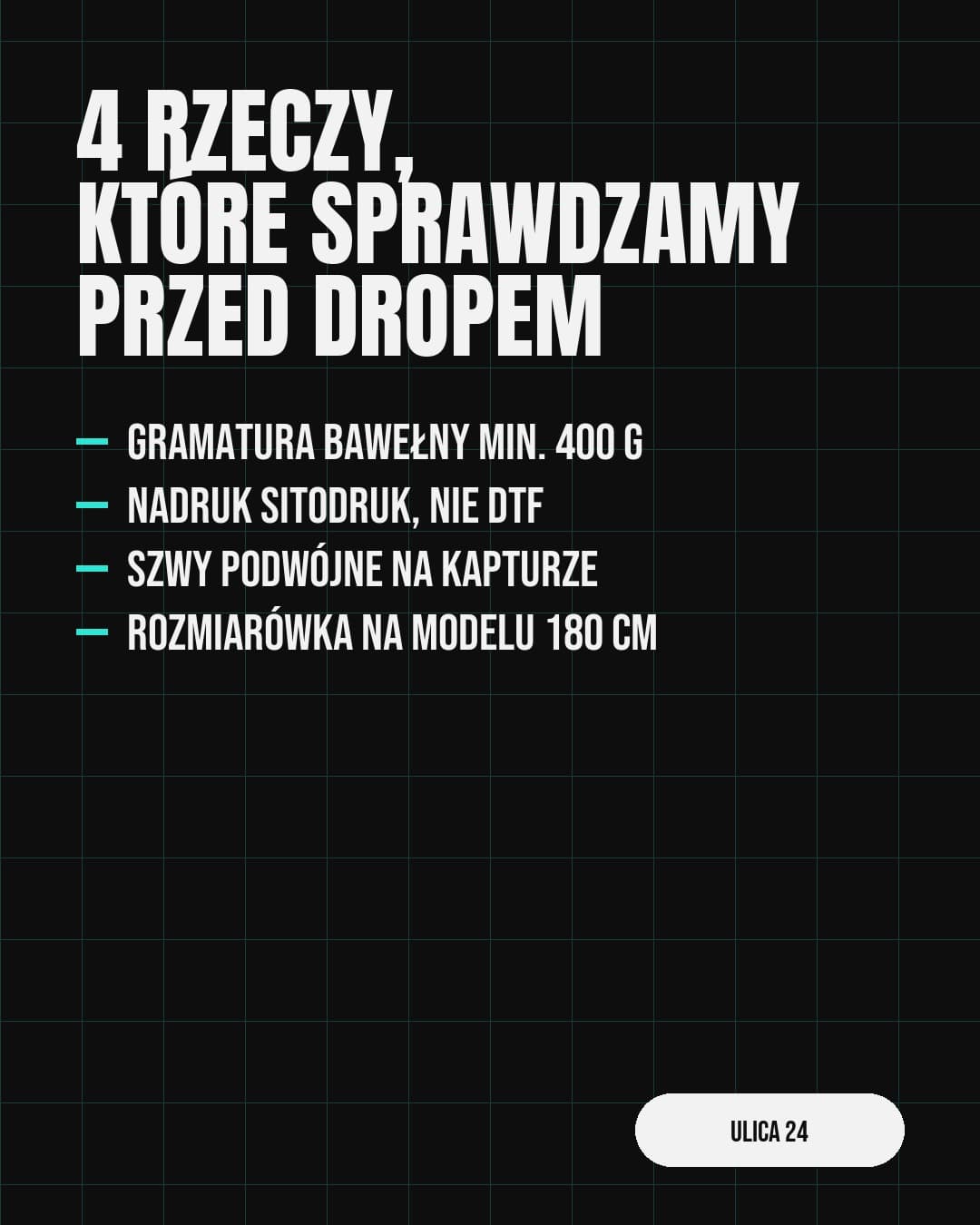 Aquua, lista: 4 rzeczy, które sprawdzamy przed dropem