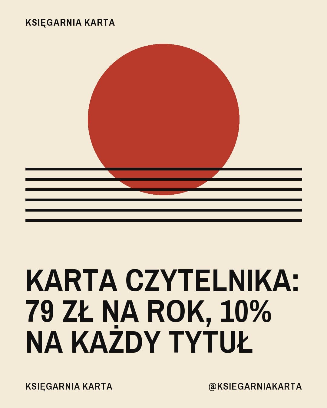 Bauhaus, oferta: Karta czytelnika: 79 zł na rok, 10% na każdy tytuł