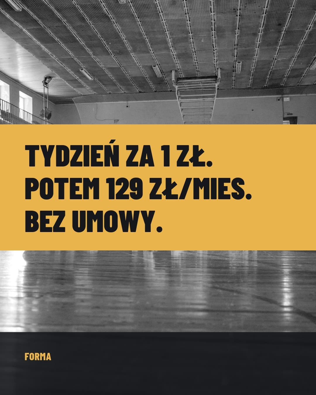 Ciężar, oferta: Tydzień za 1 zł. Potem 129 zł/mies. Bez umowy.