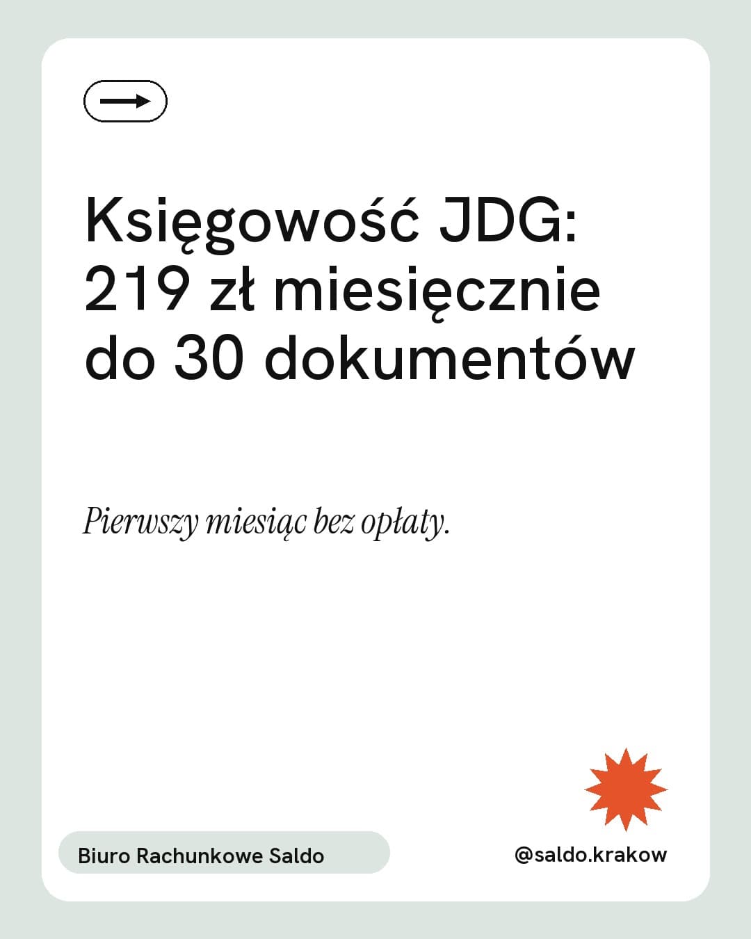 Mięta, oferta: Księgowość JDG: 219 zł miesięcznie do 30 dokumentów