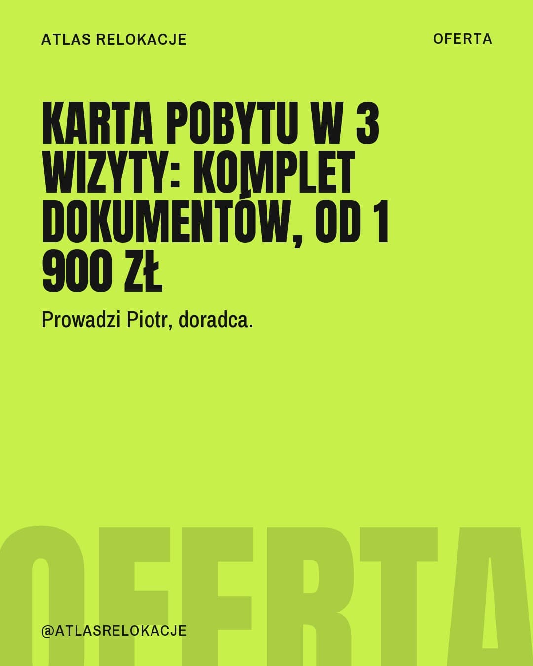 Neon, oferta: Karta pobytu w 3 wizyty: komplet dokumentów, od 1 900 zł
