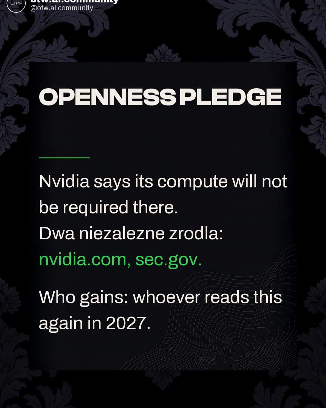 OTW, karuzela porady, slajd 5 z 7: Nvidia buys Hugging Face, home of 18 million AI builders