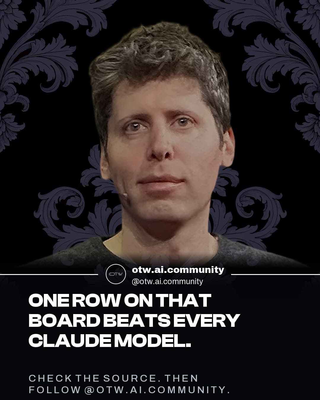 OTW, karuzela porady, slajd 7 z 7: Where GPT-6 Astra actually beats Claude, from OpenAI's own launch table