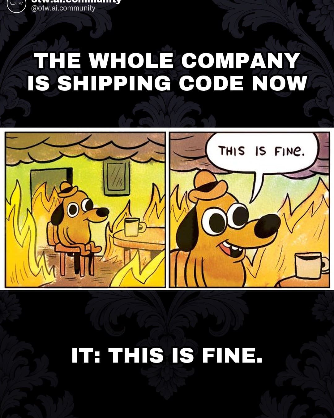 OTW, karuzela porady, slajd 6 z 7: Buffer shipped 57 internal tools in one week with AI