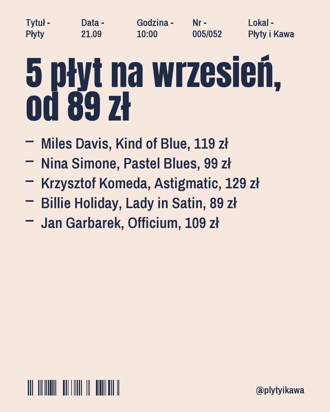 Retro, lista: 5 płyt na wrzesień, od 89 zł