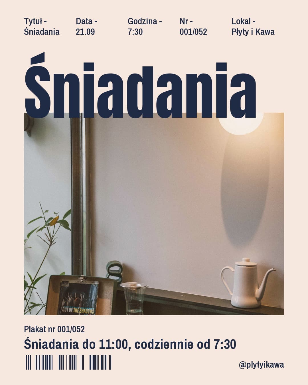 Retro, oferta: Śniadania