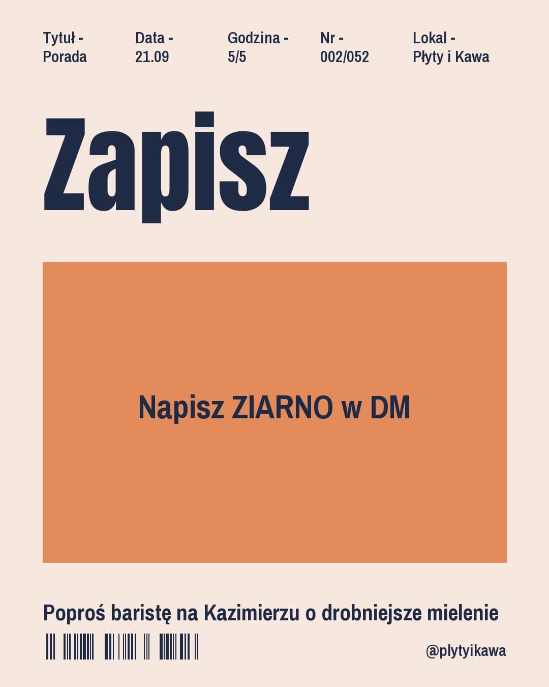Retro, karuzela porady, slajd 5 z 5: Zapisz