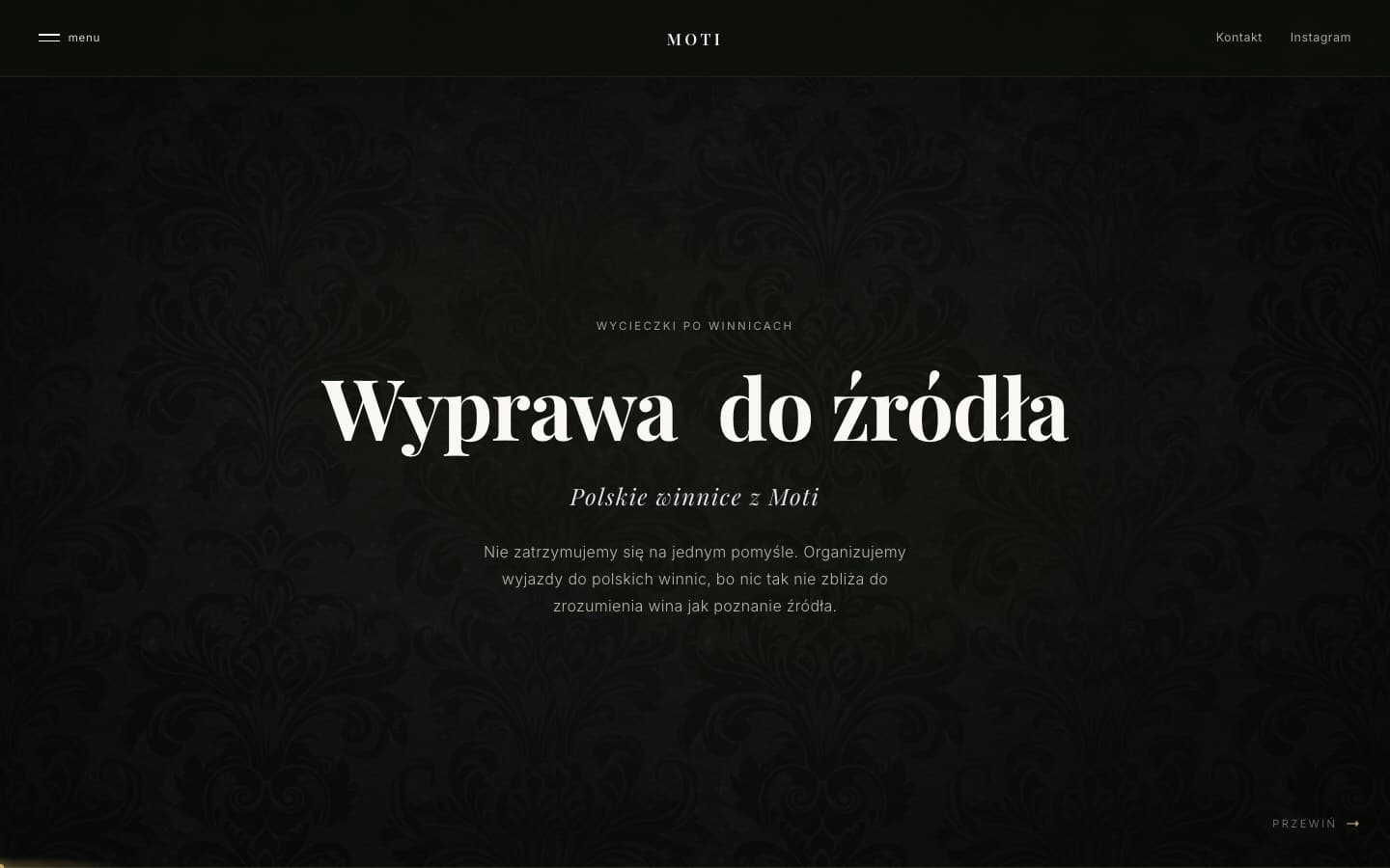 Moti Wine Bar & Shop - Wycieczki po winnicach - terminy i zapisy