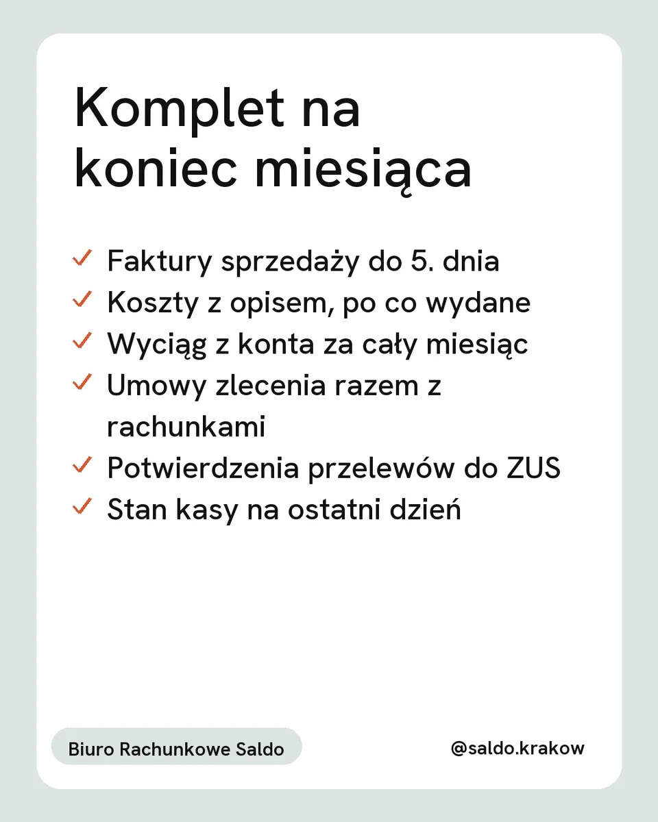 Mięta, lista: Komplet na koniec miesiąca