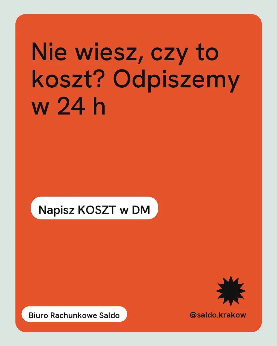 Mięta, karuzela porady, slajd 5 z 5: Nie wiesz, czy to koszt? Odpiszemy w 24 h