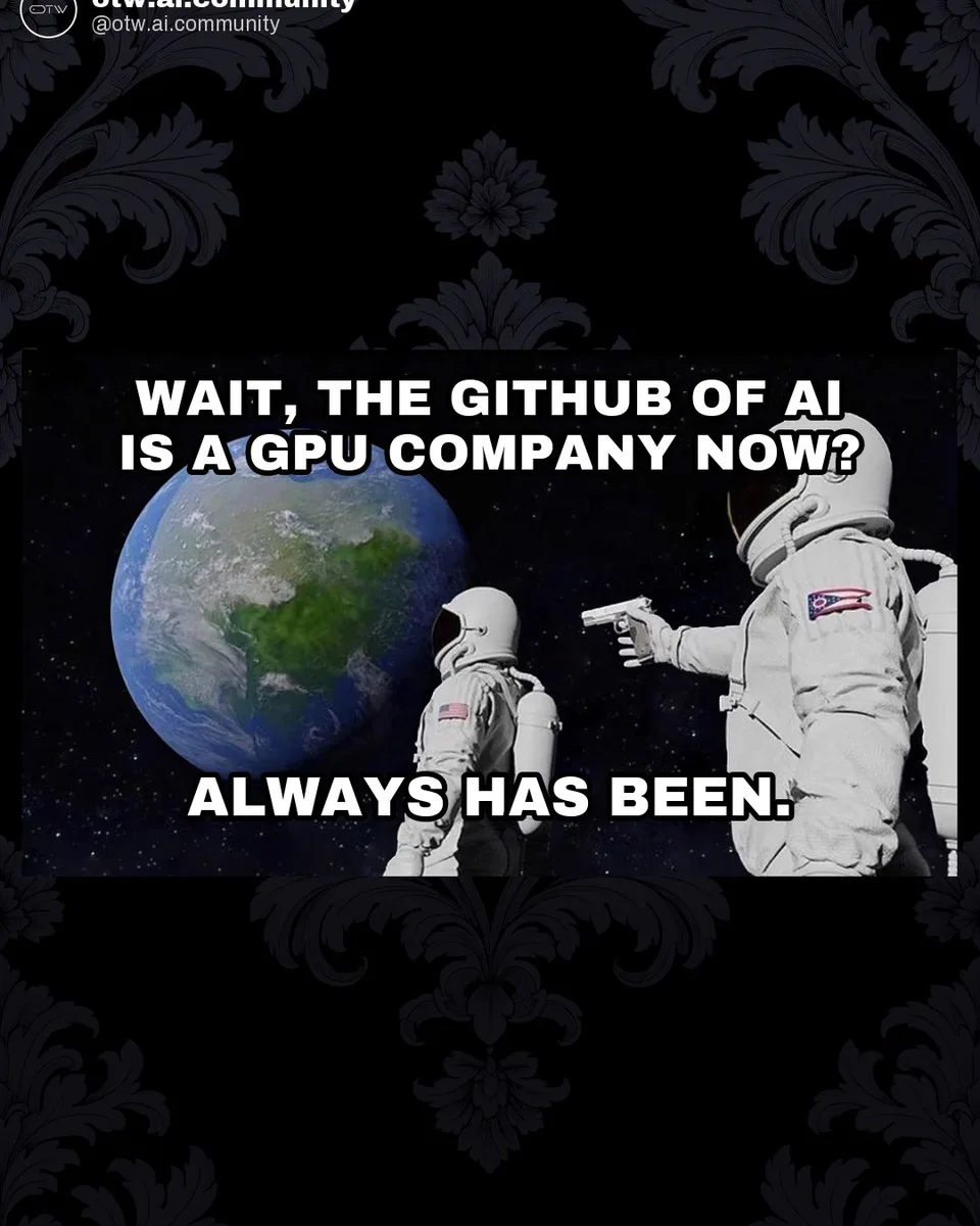 OTW, karuzela porady, slajd 6 z 7: Nvidia buys Hugging Face, home of 18 million AI builders