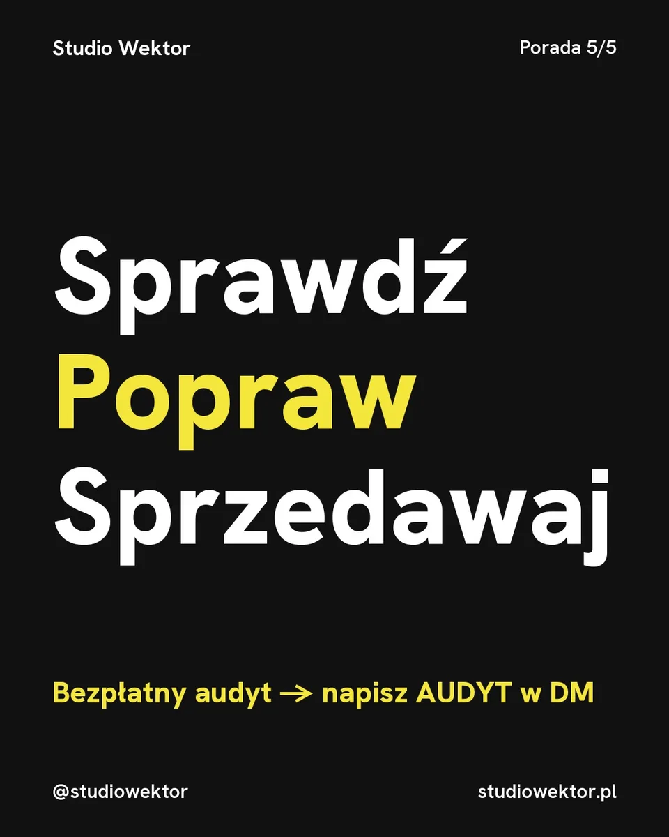 Pixel, karuzela porady, slajd 5 z 5: Sprawdź Popraw Sprzedawaj