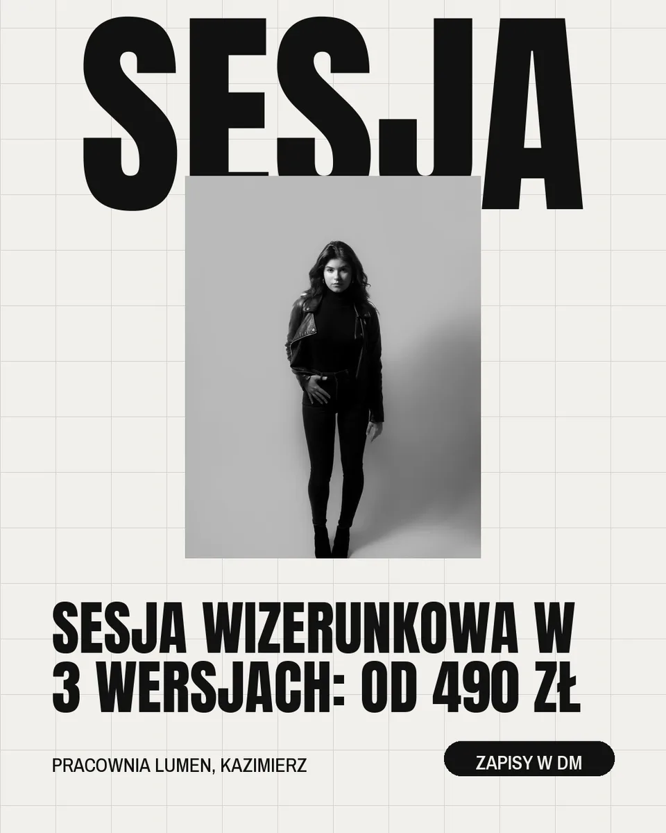 Stellar, oferta: Sesja wizerunkowa w 3 wersjach: od 490 zł